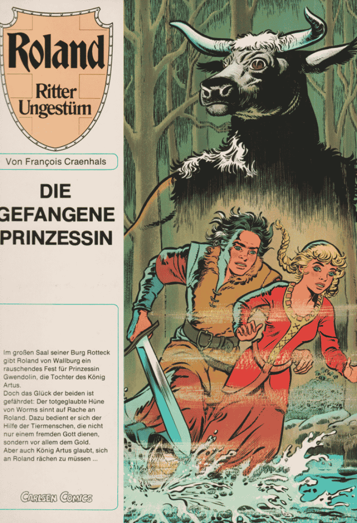 Roland - Ritter Ungestüm Softcover (Deutsch) - Beispielfoto